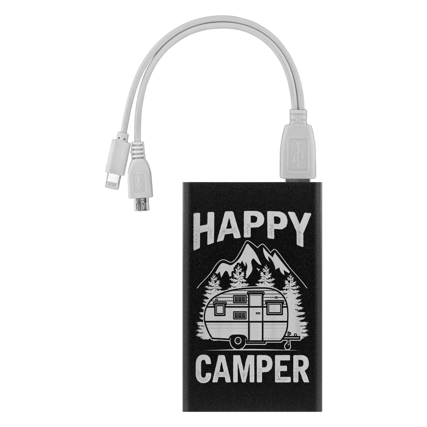 Official "Happy Camper" USB Power Bank Charger