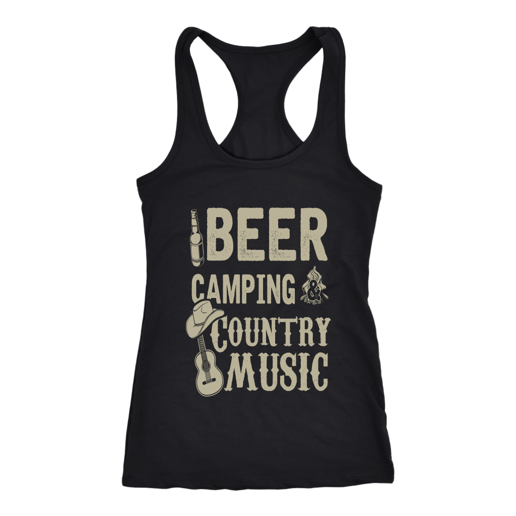 "Beer, Camping, And Country Music" - Tank