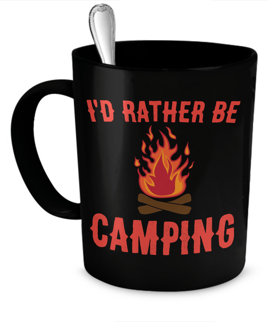 I'd Rather Be Camping - Mug