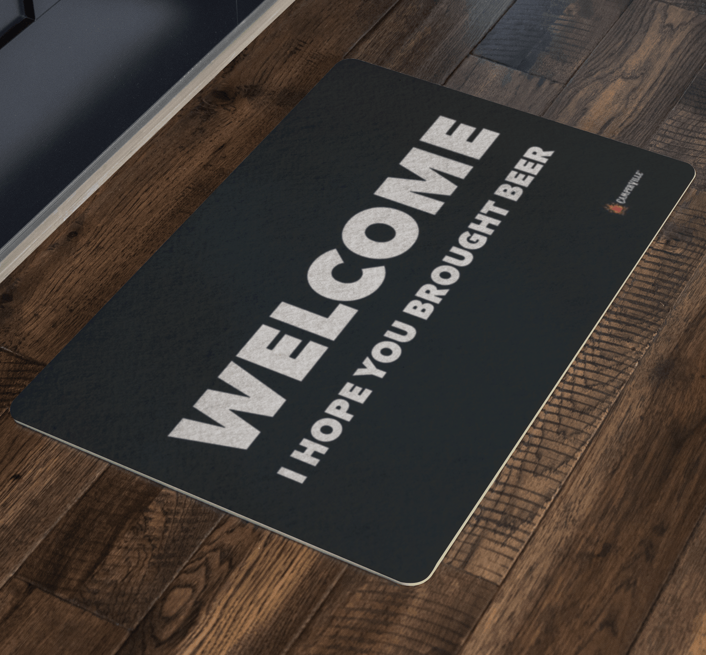 "Welcome - I Hope You Brought Beer" Doormat