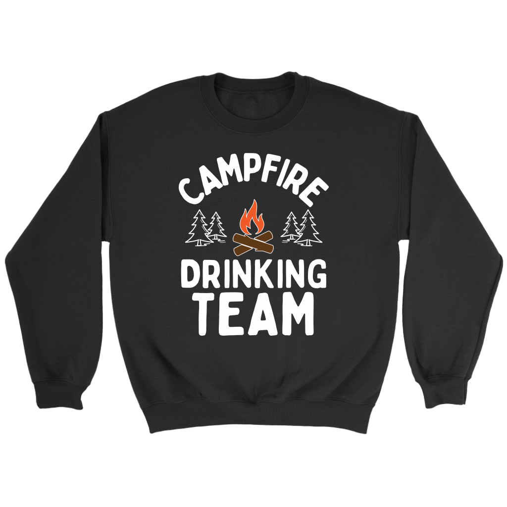 Funny "Campfire Drinking Team" - Shirts and Hoodies