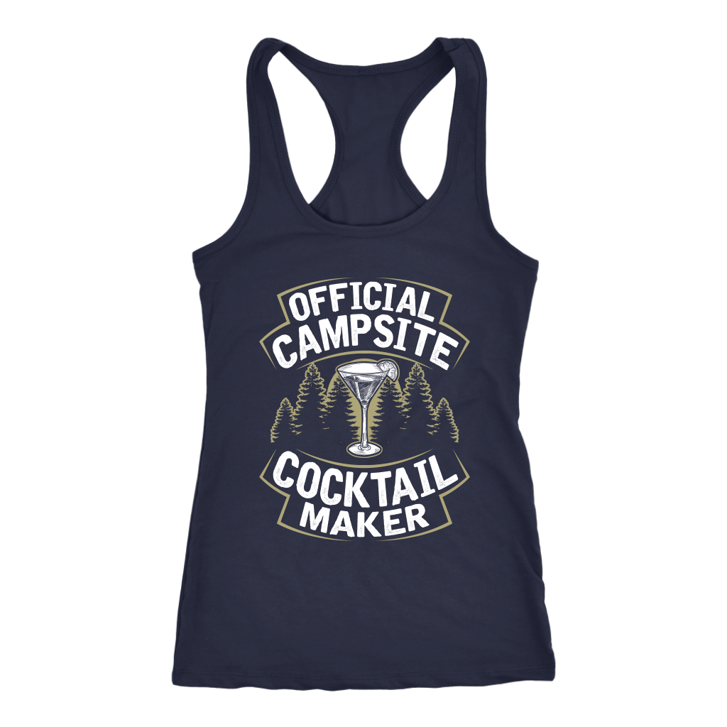 "Official Campsite Cocktail Maker" - Tank